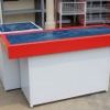 MEJA KASIR TOKO MINIMARKET SWALAYAN BAHAN BESI TIPE MK-05 | RAJA RAK TOKO