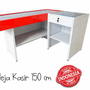MEJA KASIR TOKO MINIMARKET SWALAYAN BAHAN BESI TIPE MK-05 | RAJA RAK TOKO