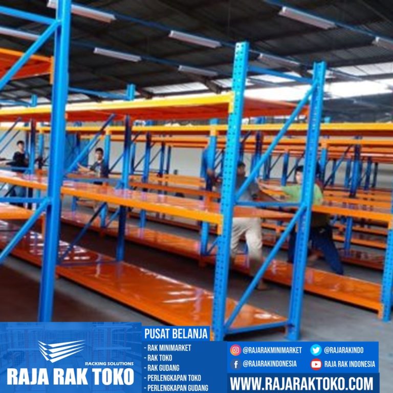 Rak Besi Gudang Heavy Duty Rak Pallet Warehouse Racking