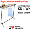 RAK GAWANG BAJU TIPE KD + WM | Rak Toko Display Pakaian Busana rajarakminimarket raja rak indonesia raja rak gudang raja rak toko