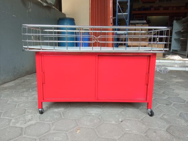 RAK WAGON DISPLAY PRODUK OBRAL / BOX SALE TIPE RO-01 | SOLUSI DISPLAY TERBAIK UNTUK PRODUK PROMO TOKO ANDA