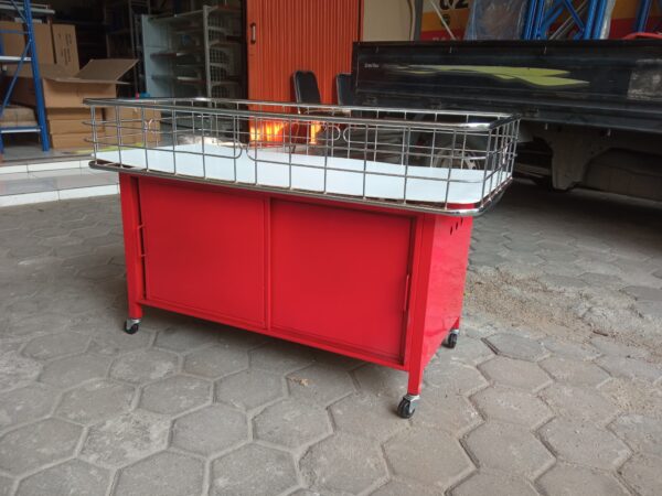 RAK WAGON DISPLAY PRODUK OBRAL / BOX SALE TIPE RO-01 | SOLUSI DISPLAY TERBAIK UNTUK PRODUK PROMO TOKO ANDA