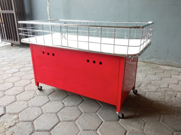 RAK WAGON DISPLAY PRODUK OBRAL / BOX SALE TIPE RO-01 | SOLUSI DISPLAY TERBAIK UNTUK PRODUK PROMO TOKO ANDA