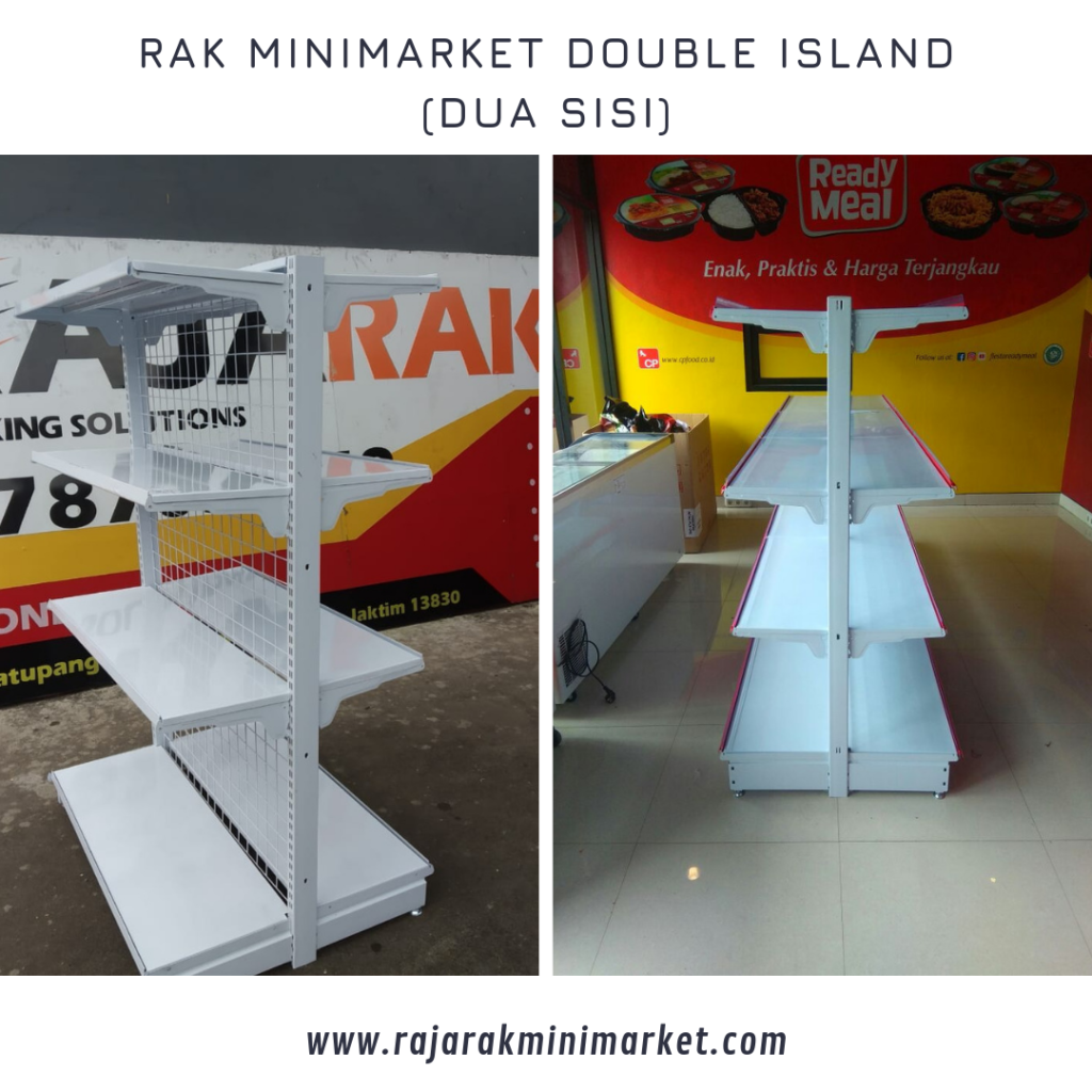 Rak Toko Display Minimarket Modern Tipe RR-14 Raja Rak