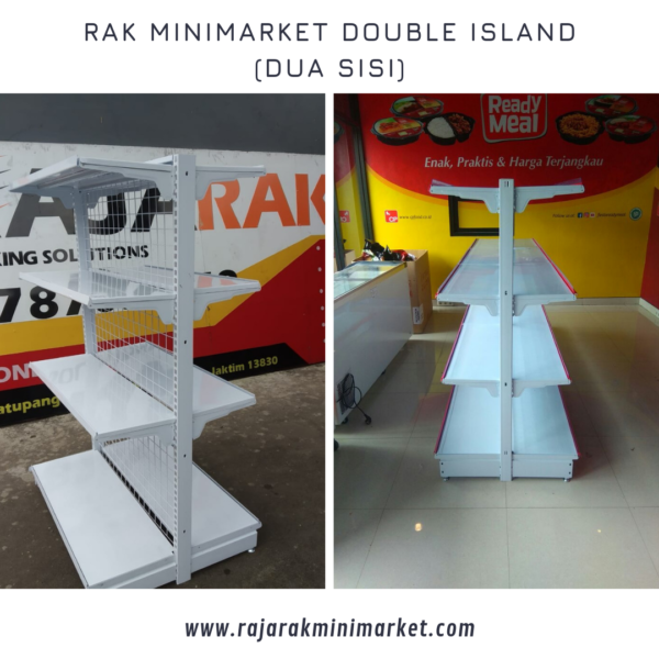 Rak Toko Display Minimarket Modern Tipe RR-14 | Raja Rak Toko