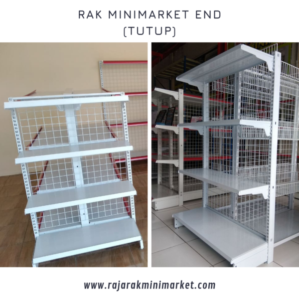 Rak Toko Display Minimarket Modern Tipe RR-14 | Raja Rak Toko