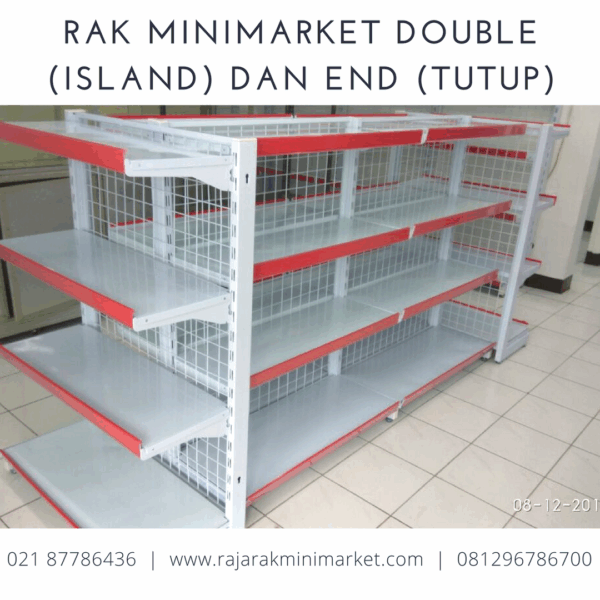 RAK TOKO DISPLAY MINIMARKET SWALAYAN MODERN TIPE RR-13, COCOK UNTUK TOKO RETAIL SPESIALIS | RAJA RAK TOKO | KIRIM KE SELURUH INDONESIA