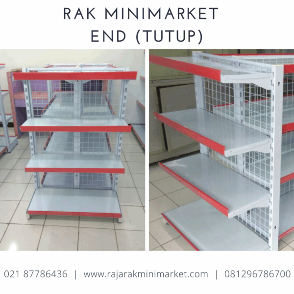 RAK TOKO DISPLAY MINIMARKET SWALAYAN MODERN TIPE RR-13, COCOK UNTUK TOKO RETAIL SPESIALIS | RAJA RAK TOKO | KIRIM KE SELURUH INDONESIA