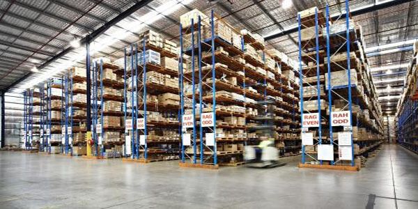 Rak Besi Gudang Ukuran Besar Untuk Warehouse Pabrik / Industri