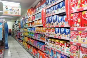 Rak Display Produk Kategori Non Food (AMD, PPT, DND, PCE) di Indomaret & Alfamart