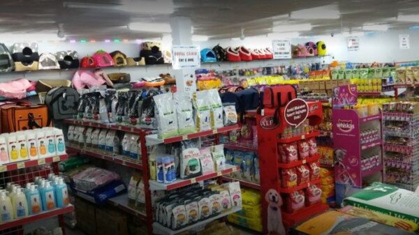 RAK TOKO PETSHOP DARI RAK GONDOLA DISPLAY TIPE RR-150